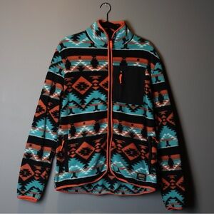 WESC Fleece Zip Up Jacket
